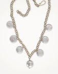 Baroque Coin Pearl Statement Necklace