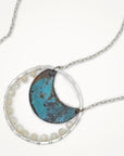 Mystical Moon Necklace • Mother of Pearl