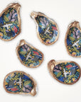 Joyful Jungle Bird Ornament • Oyster Shell
