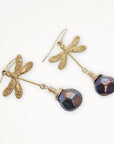 Dragonfly Earrings • Iridescent