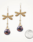 Dragonfly Earrings • Iridescent