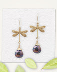 Dragonfly Earrings • Iridescent