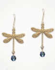 Dragonfly Earrings • Swarovski Crystal