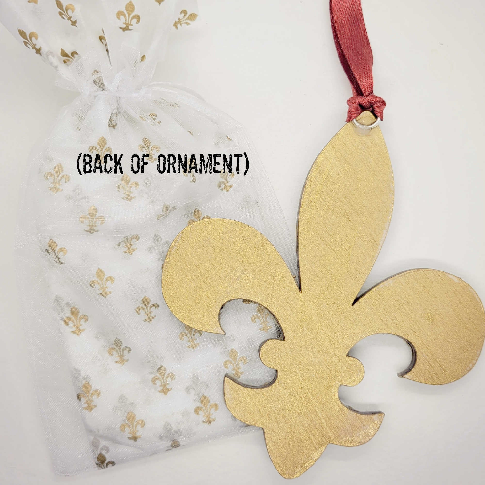 Fleur De Lis Cigar Ornament