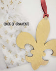 Fleur De Lis Cigar Ornament