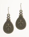 Chartres Fleur de Lis Earrings • Choice of Earwire