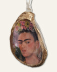 Frida Kahlo Ornament The Frame • Oyster Shell