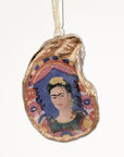 Frida Kahlo Oyster Ornament • The Frame