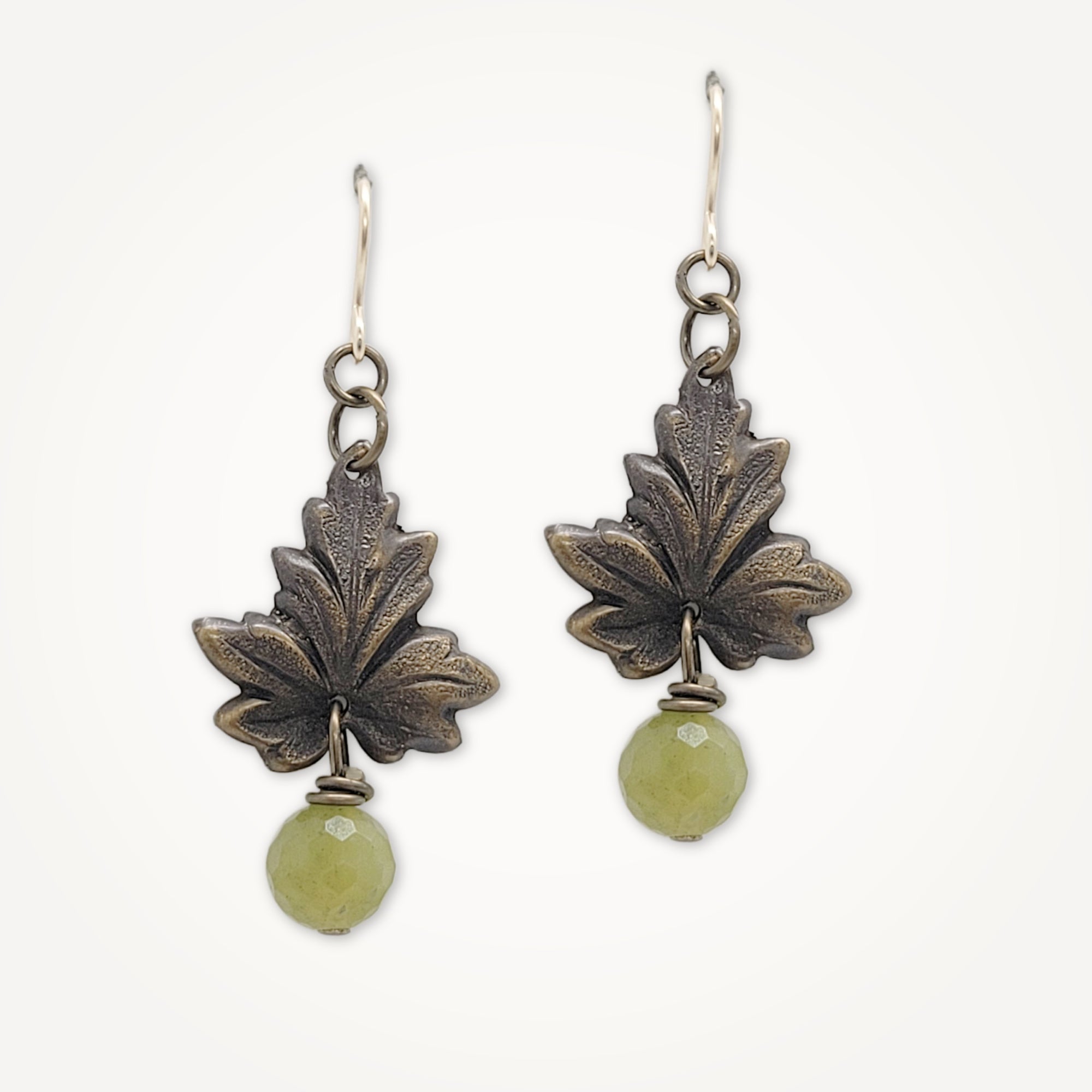 Grapevine Jade Earrings