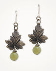 Grapevine Jade Earrings