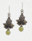 Grapevine Jade Earrings