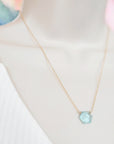 Hexagon Necklace • Choice of Color