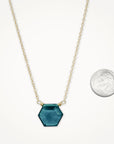 Hexagon Necklace • Choice of Color