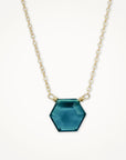 Hexagon Necklace • Choice of Color