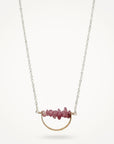 Horizon Necklace • Pink Tourmaline