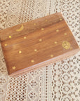 Celestial Inlay Wood Box