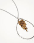 Leonne Teardrop Necklace • Mixed Metal