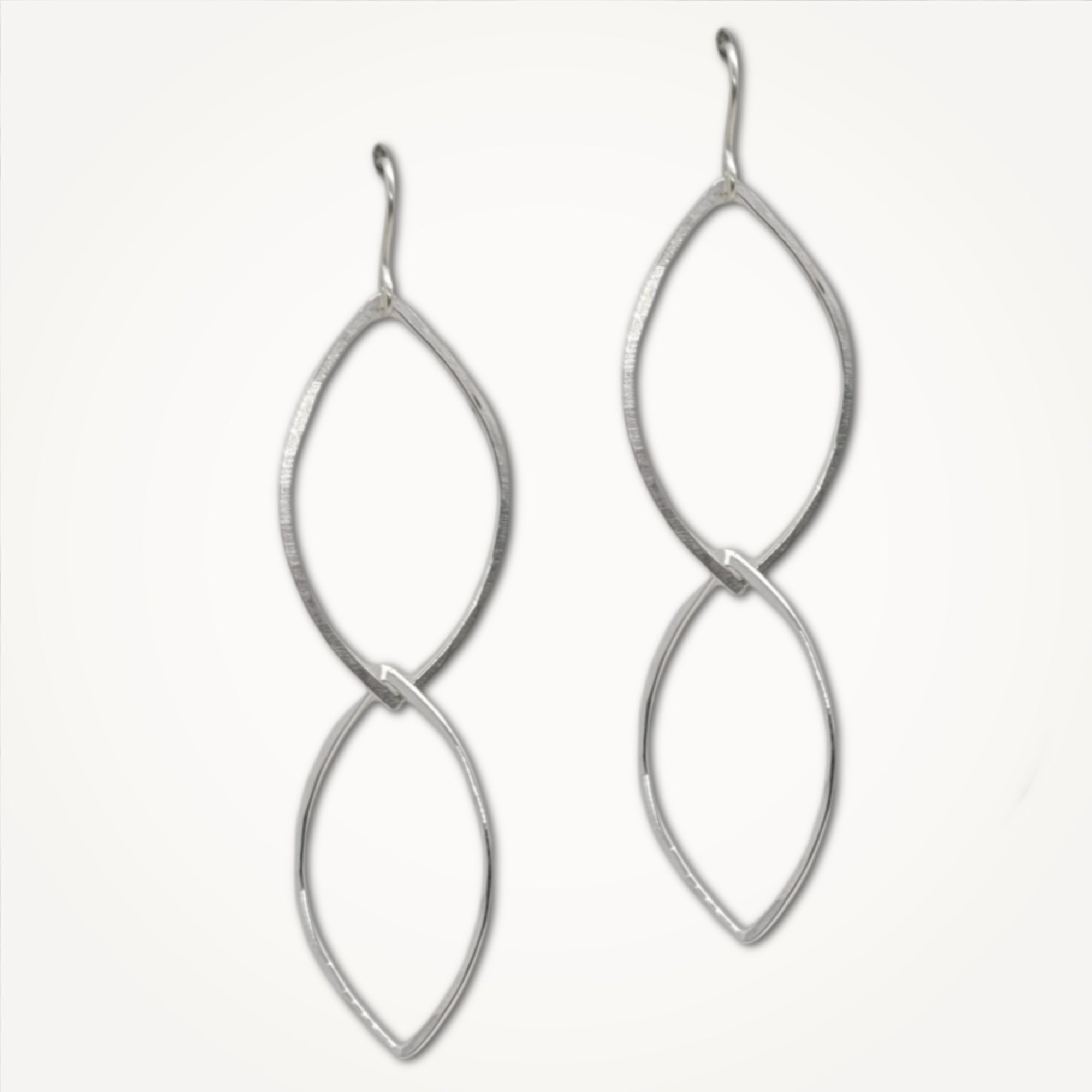 Linked Marquise Earrings