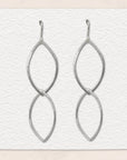 Linked Marquise Earrings