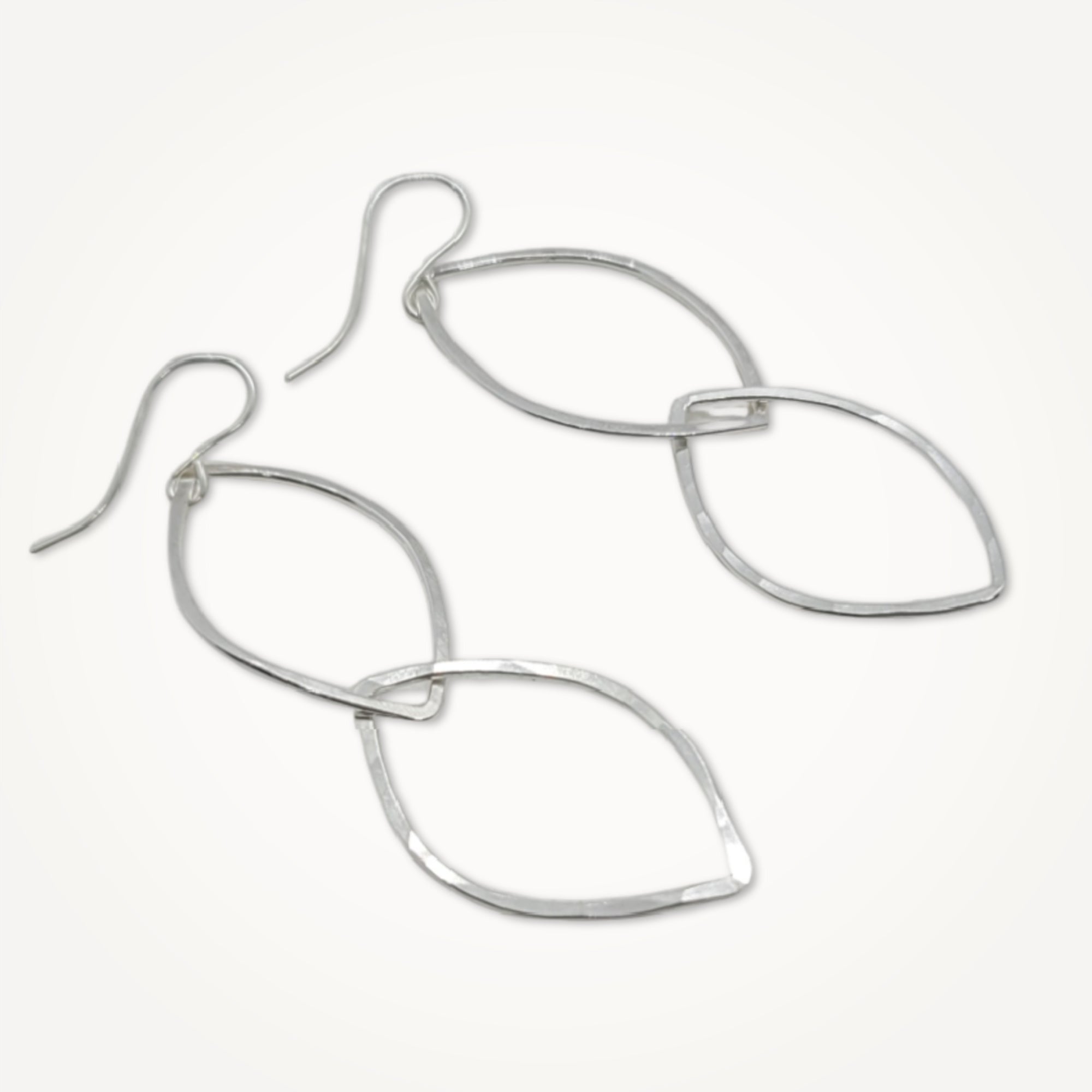 Linked Marquise Earrings