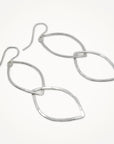 Linked Marquise Earrings
