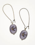 Meditation Earrings • Peace Dove Sand