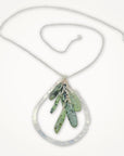 Mediterranean Necklace • Green Quartz