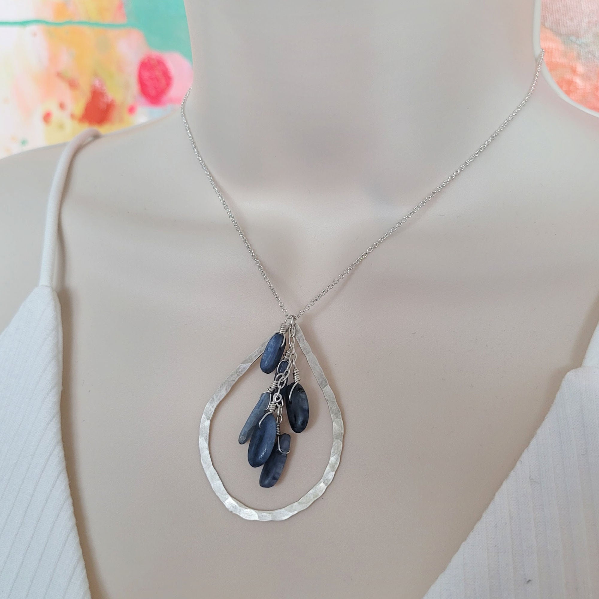 Mediterranean Necklace • Kyanite