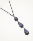 Melon Drop Necklace • Czech Glass