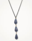 Melon Drop Necklace • Czech Glass