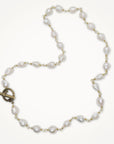 Moderne Pearl Wire Wrap Necklace