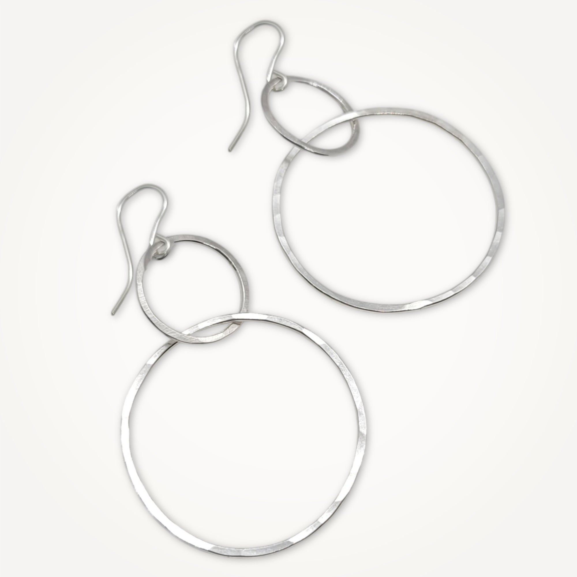 Moonstruck Earrings • Double Hoop