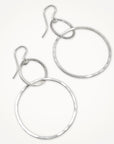 Moonstruck Earrings • Double Hoop