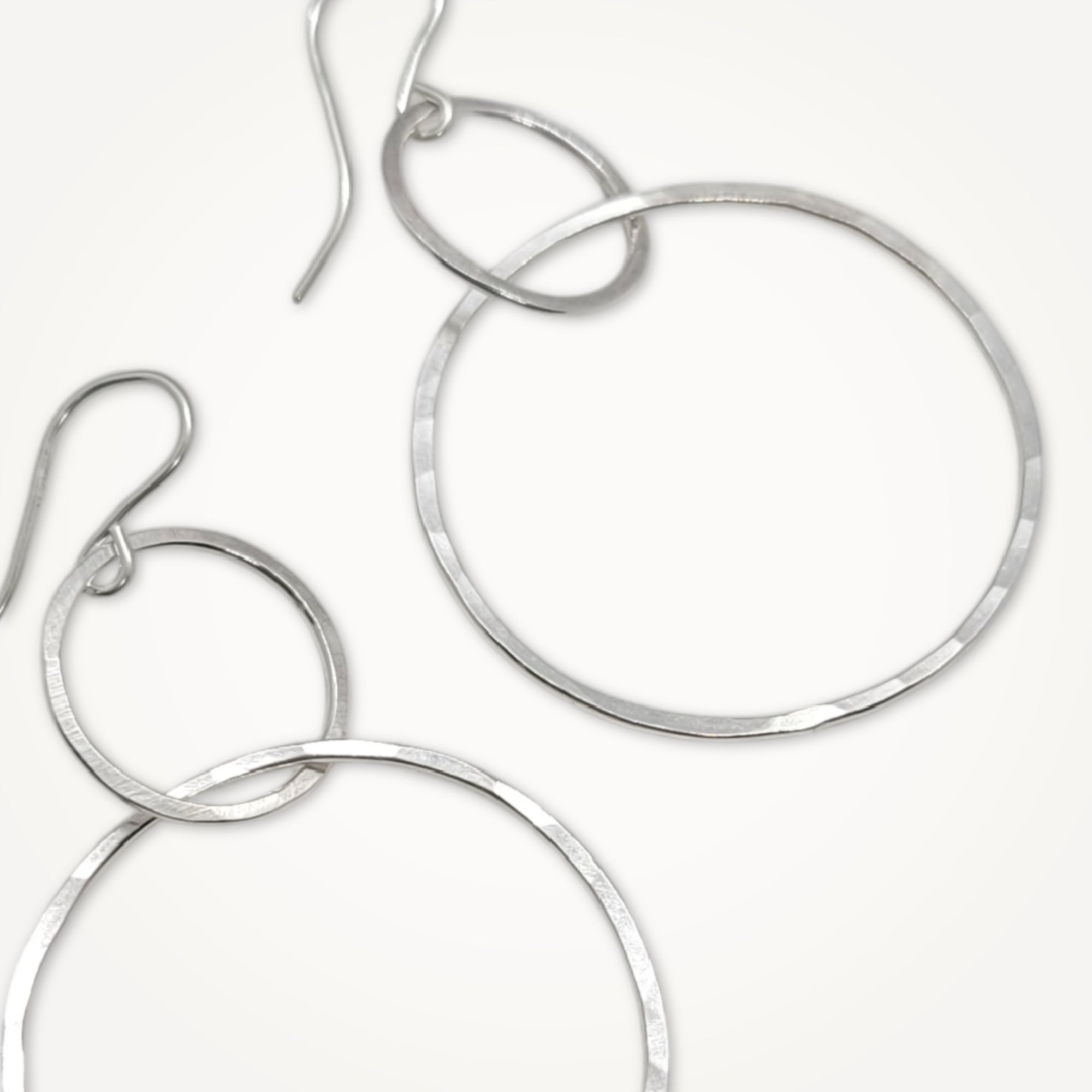 Moonstruck Earrings • Double Hoop