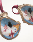 Mr. Bingle Christmas Tree Ornament • Oyster Shell