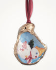 Mr. Bingle Christmas Tree Ornament • Oyster Shell