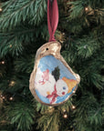 Mr. Bingle Christmas Tree Ornament • Oyster Shell