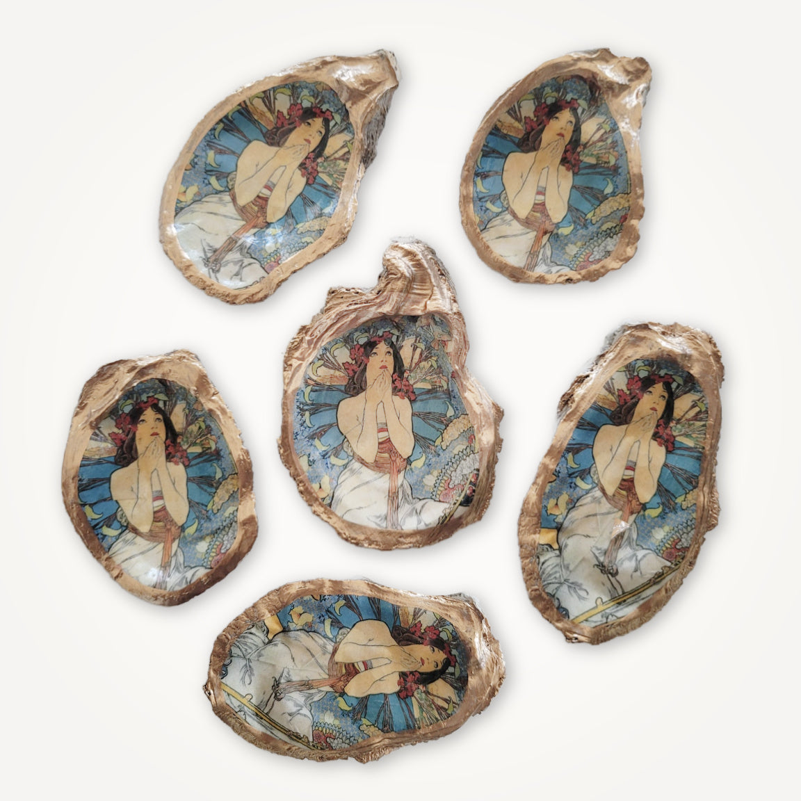Alphonse Mucha Monaco • Oyster Shell