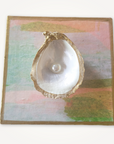 Oyster Shell Art • Sunset Sea