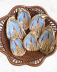 St. Louis Cathedral Ornament • Oyster Shell