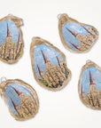 St. Louis Cathedral Ornament • Oyster Shell