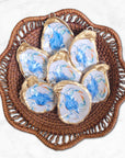 Blue Crab Ornament • Oyster Shell