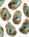 Blue Heron Ornament • Oyster Shell