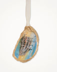 Paddle Boat Ornament • Oyster Shell