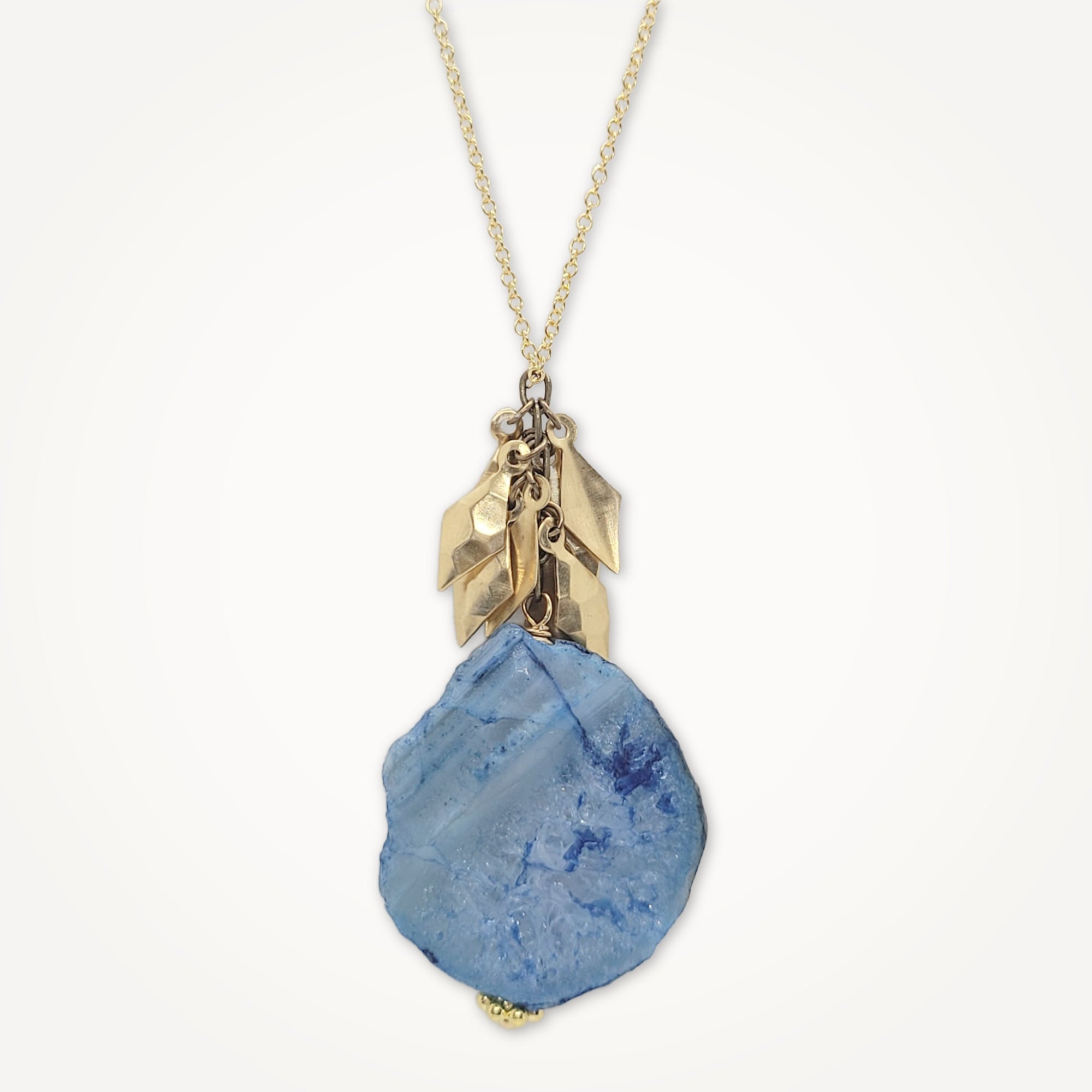 Azure Agate Panache Necklace