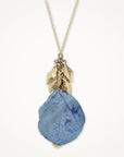 Azure Agate Panache Necklace