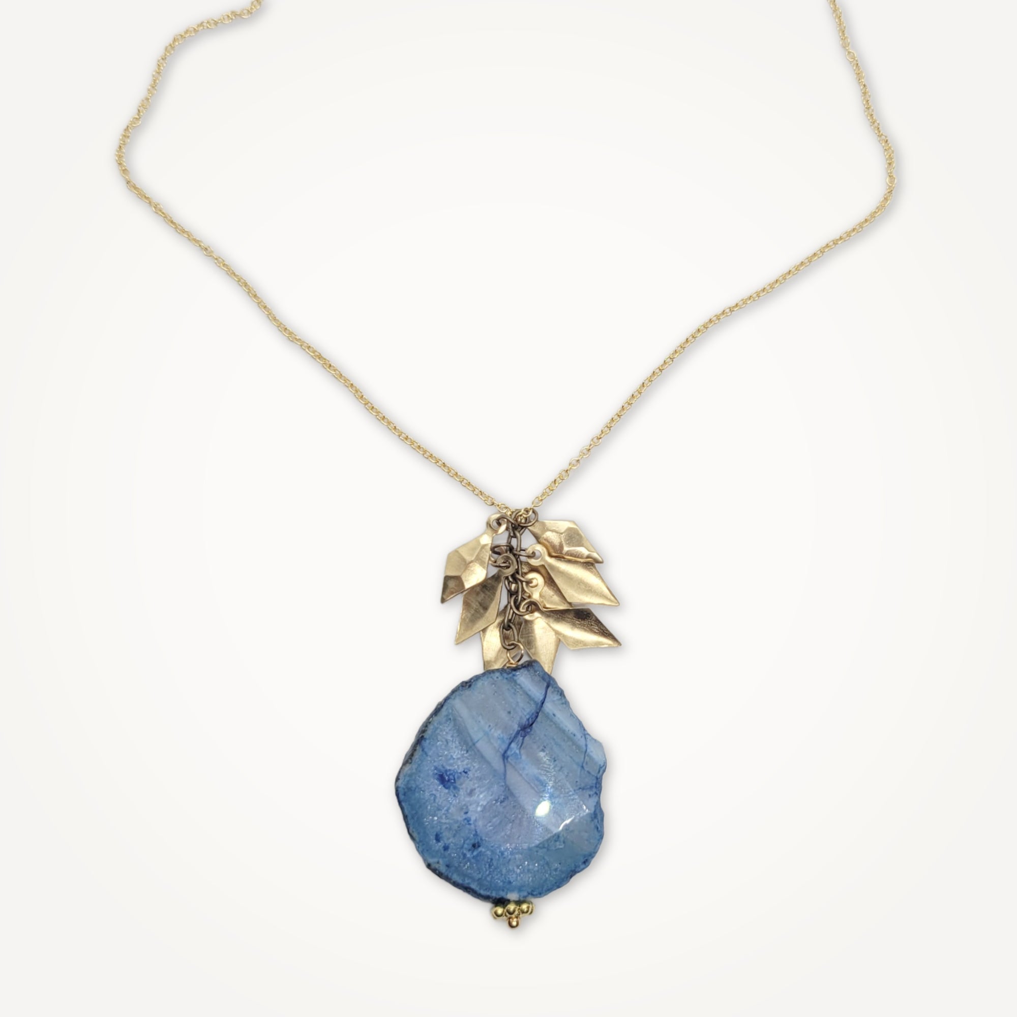 Azure Agate Panache Necklace