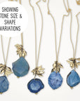 Azure Agate Panache Necklace