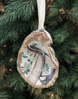 Pelican Ornament • Oyster Shell