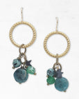 Planetary Gemstone Earrings